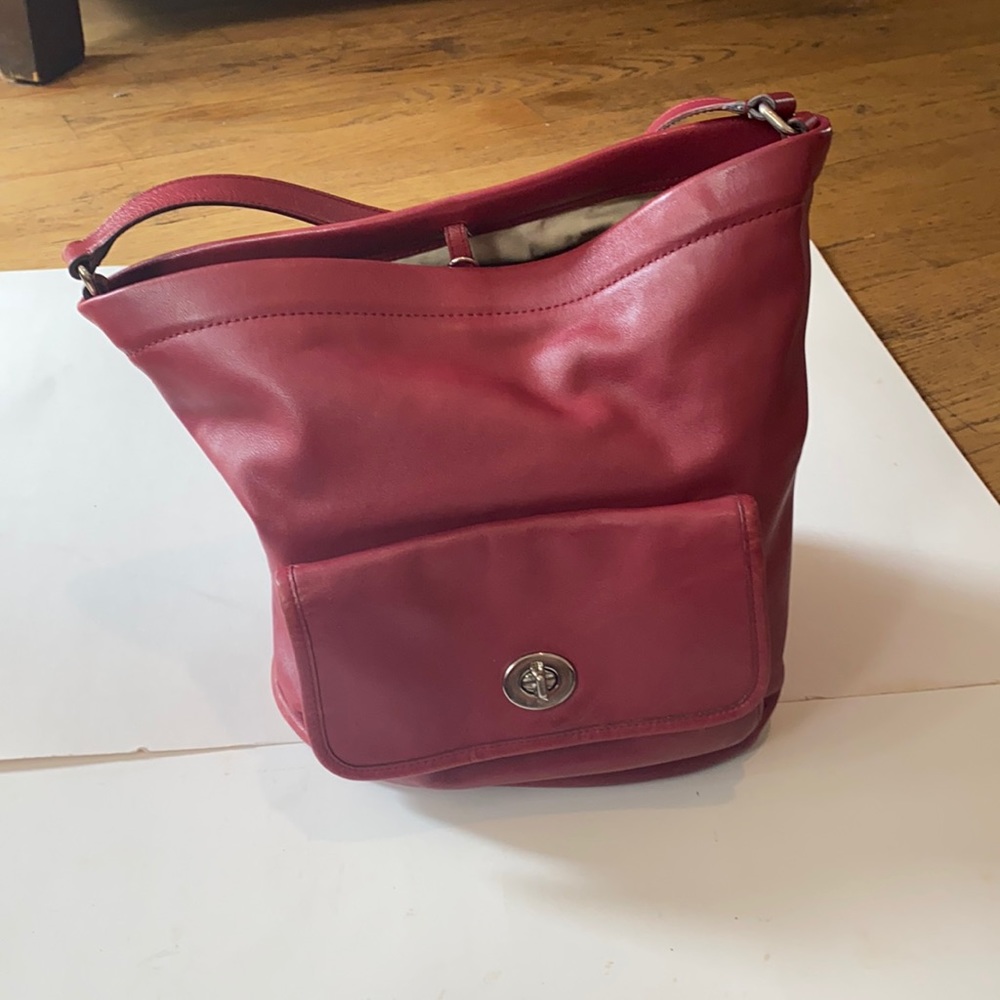 COACH Legacy Archival Bucket Duffle Bag
